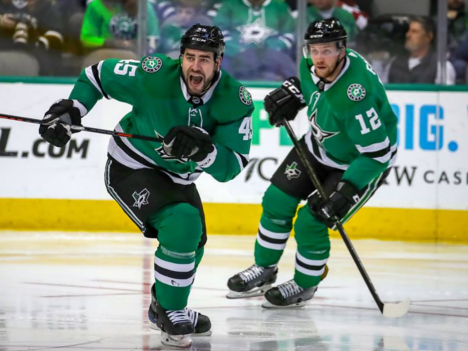 Roman Polák a Radek Faksa 2019